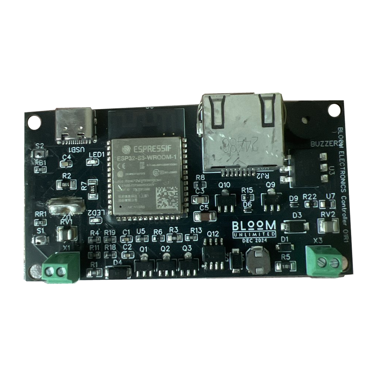Networked Electronics Controller 01R1 — isolated board presentation